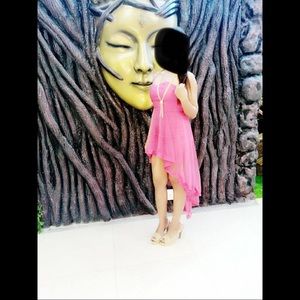Pink dress